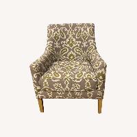 Stylish Patterned Accent Chair 