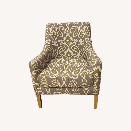 Used Stylish Patterned Accent Chair  for sale on AptDeco