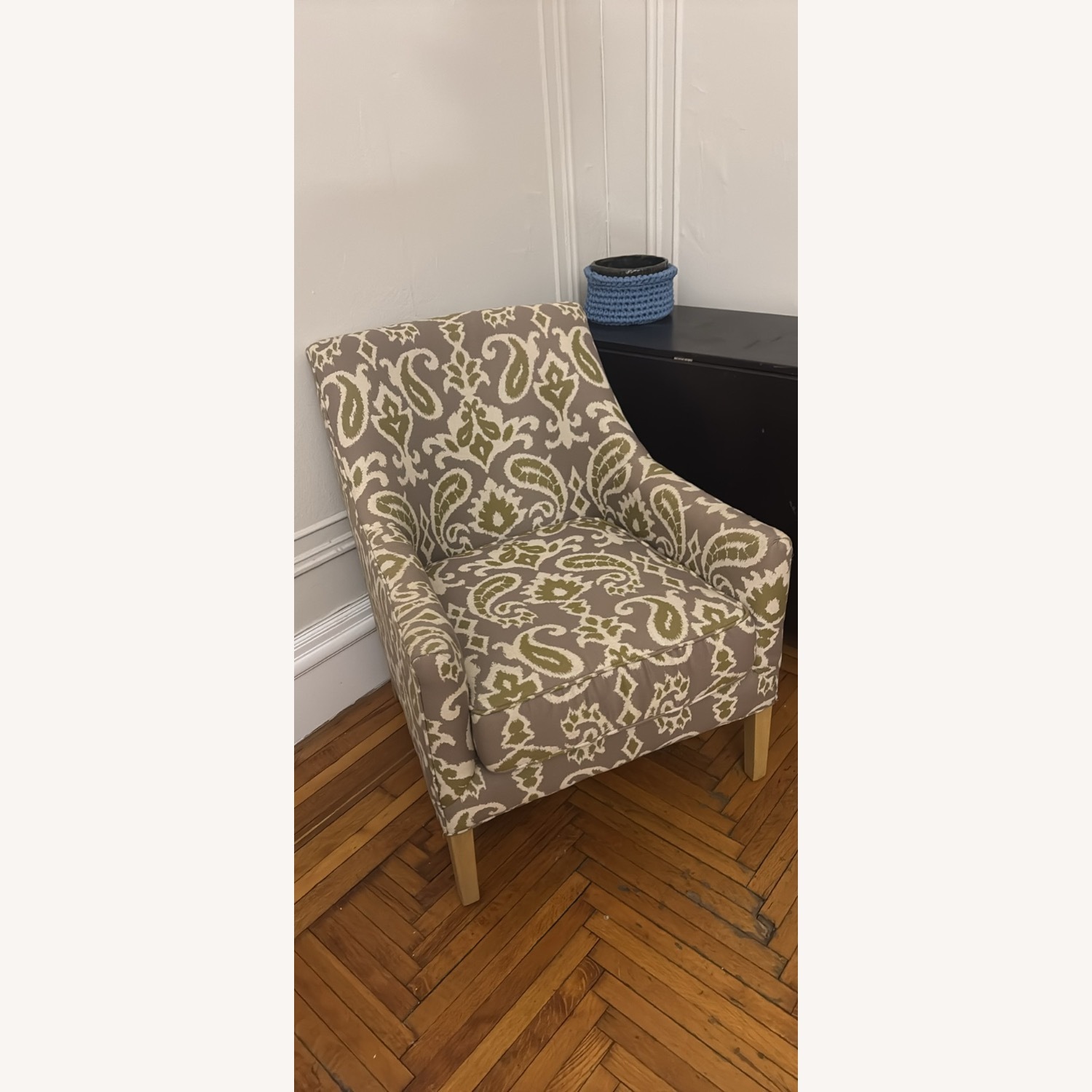 Stylish Patterned Accent Chair  - image-2