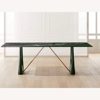 CB2 Caleb Zipperer Black Marble Dining Table