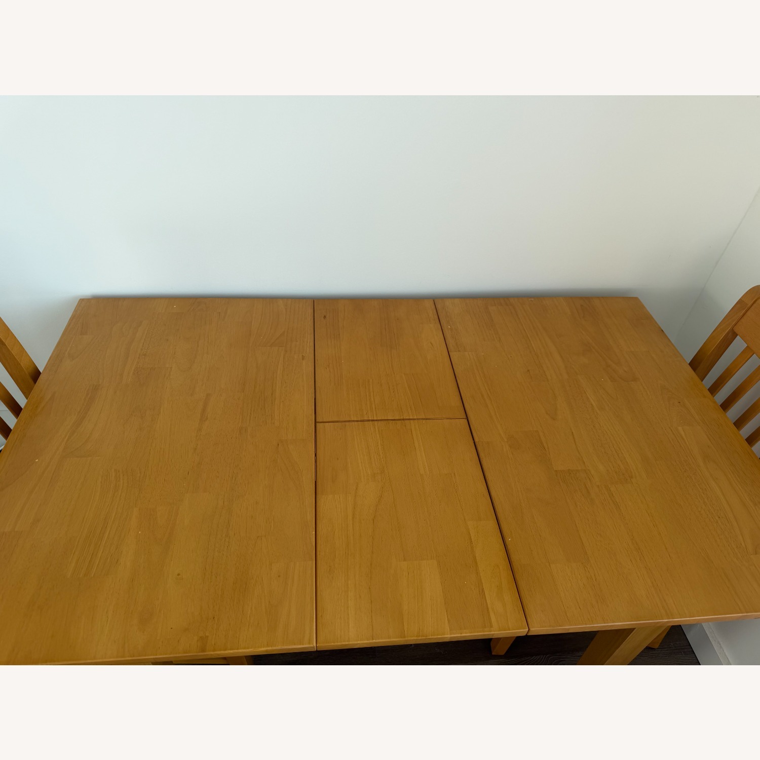 Extendable Oak Solid Wood Dining Table - image-3