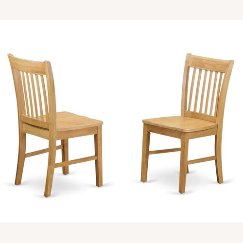 Used Oak Solid Wood Dining Chairs for sale on AptDeco