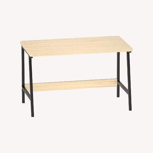 Used Amazon Natural Metal Desk for sale on AptDeco