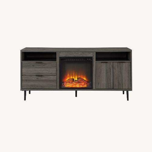 Used Wayfair Light Gray Media Storage for sale on AptDeco