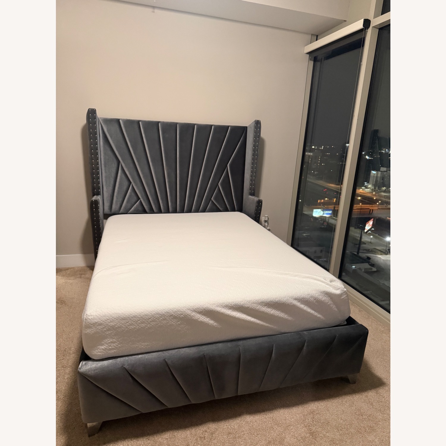 Wayfair Queen Size Upholstered Bed Frame - image-3