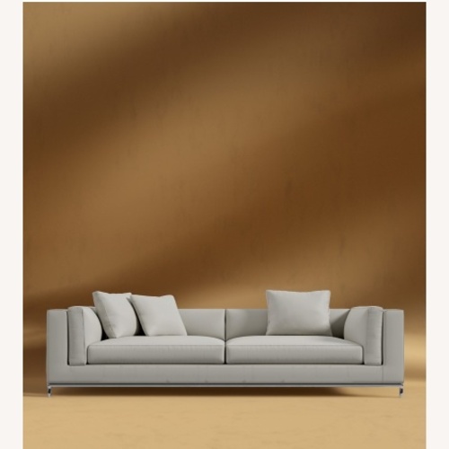 Used Rove Concepts Light Gray Fabric 3+ Seater Sofa for sale on AptDeco