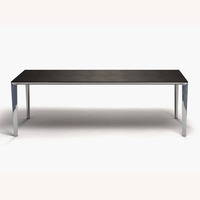 Molteni Filigree Black Wood ExpandableTable