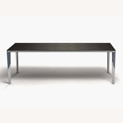 Used Molteni Filigree Black Wood ExpandableTable for sale on AptDeco