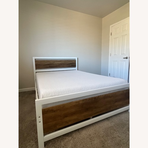 Used White Full Bed for sale on AptDeco