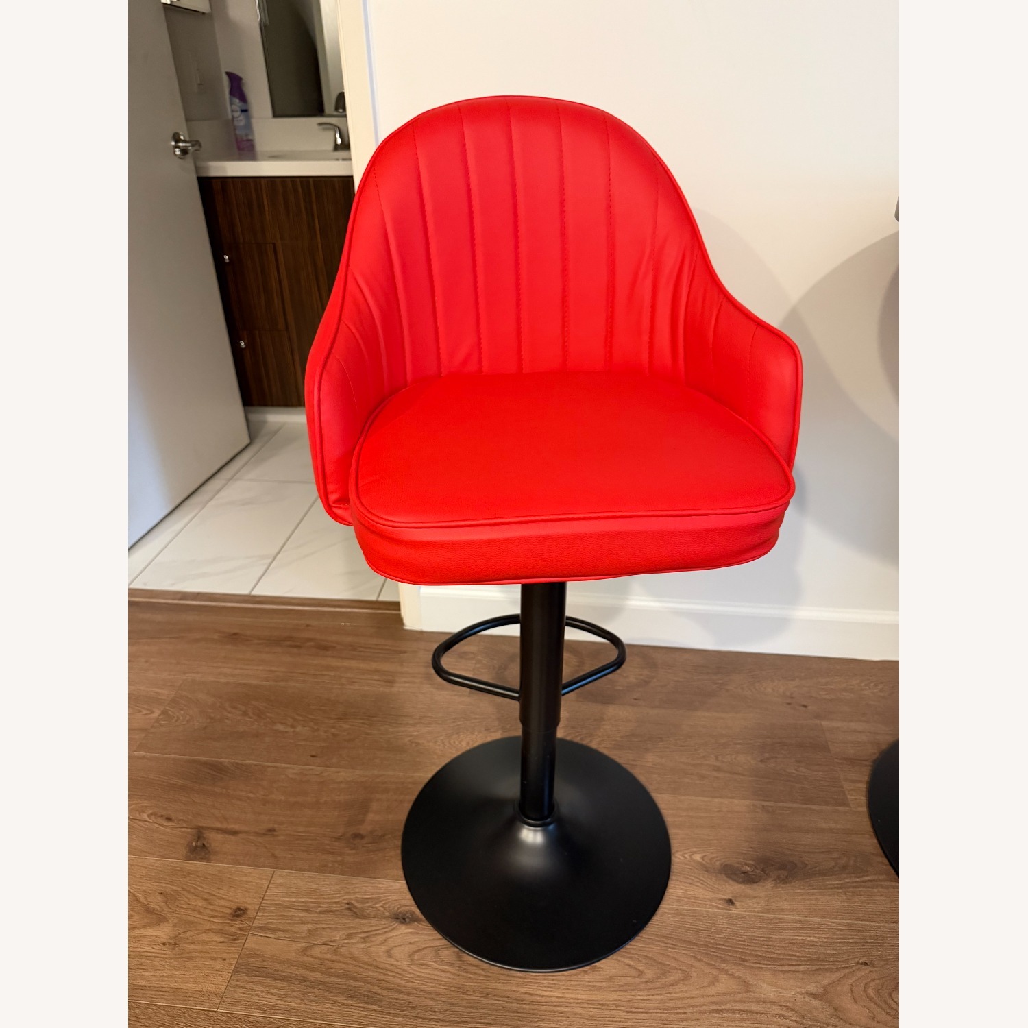 Wayfair Arabellarose Black Faux Leather Dining Sets - image-4