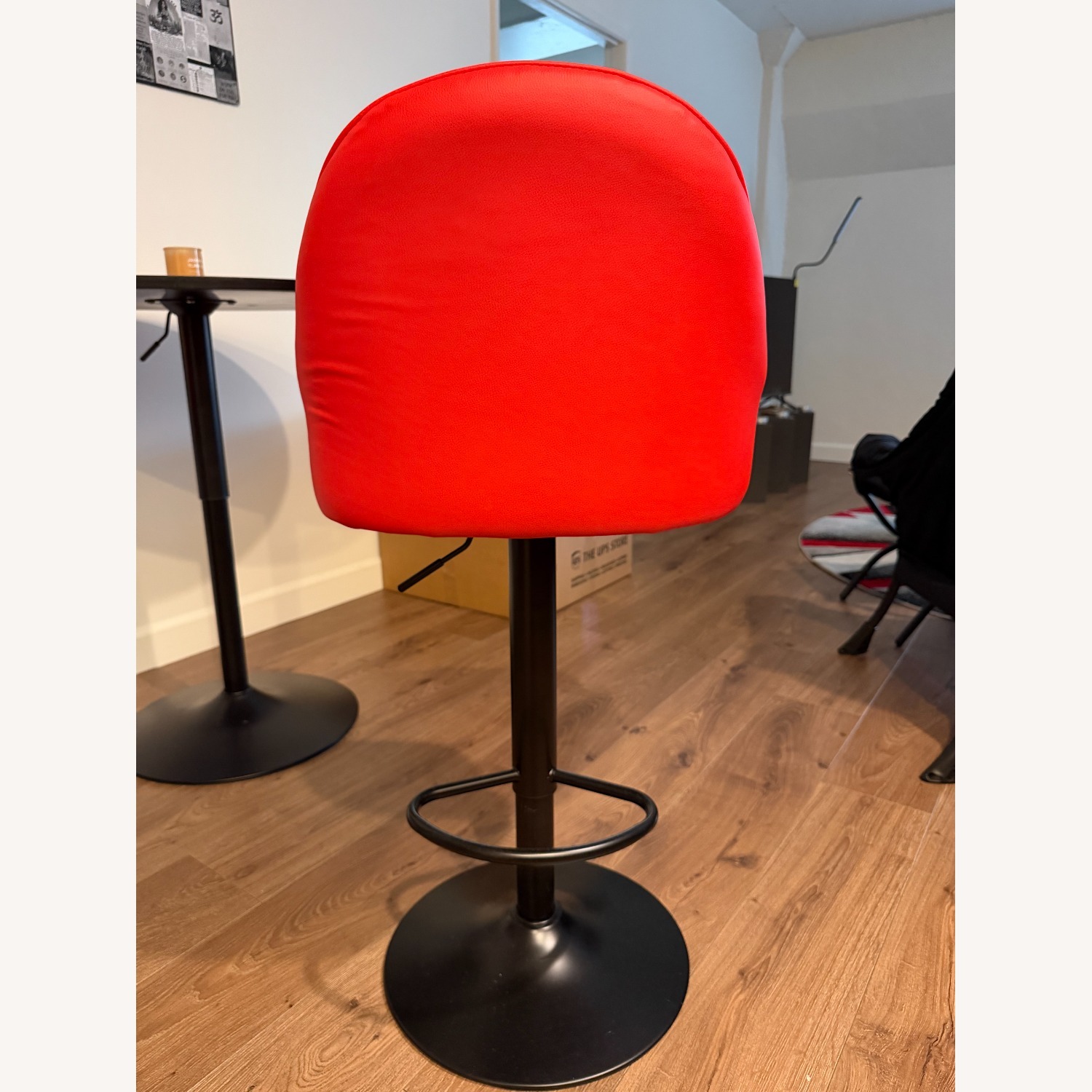 Wayfair Arabellarose Black Faux Leather Dining Sets - image-5