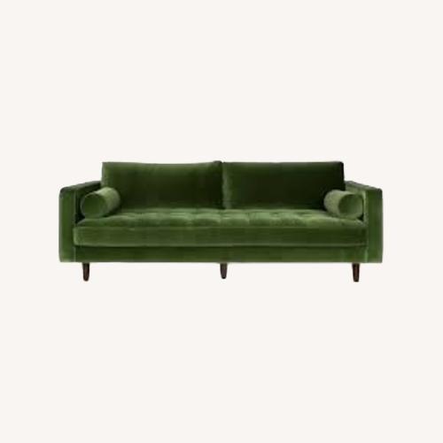 Used Article Sven 88" Sofa Grass Green for sale on AptDeco