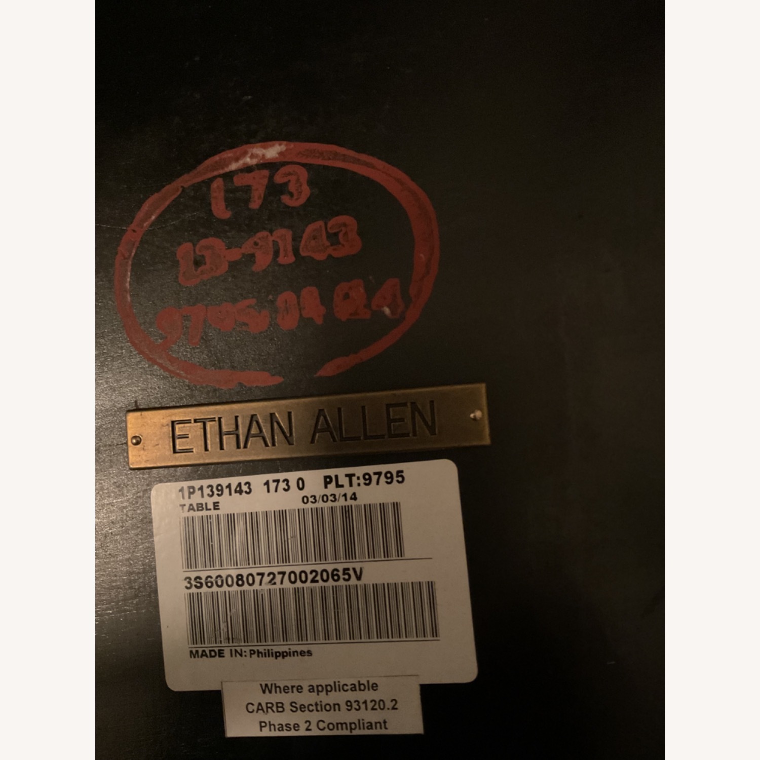 Ethan Allen Side Table - image-4