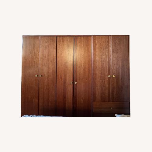 Used Premium Solid Cherry Wood Wardrobes for sale on AptDeco