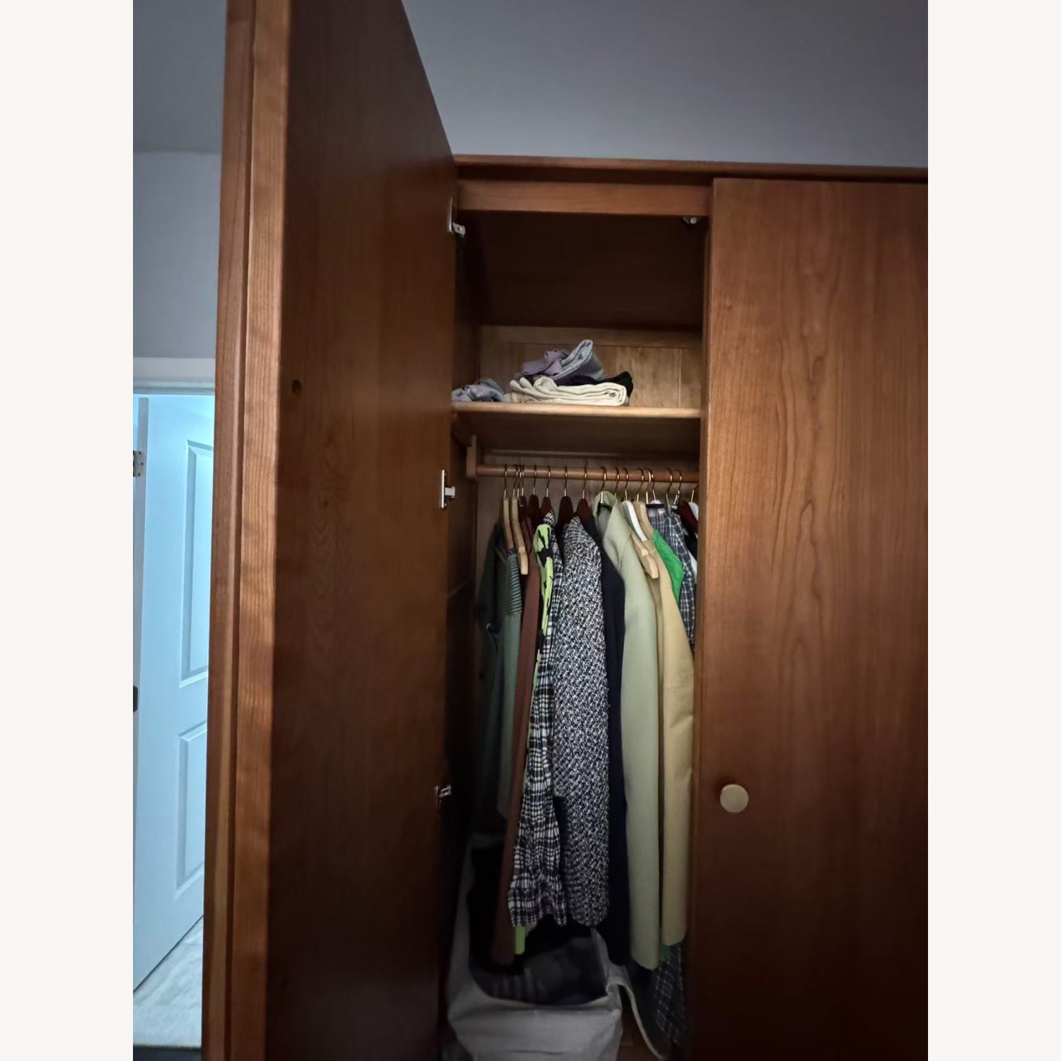 Premium Solid Cherry Wood Wardrobes - image-4