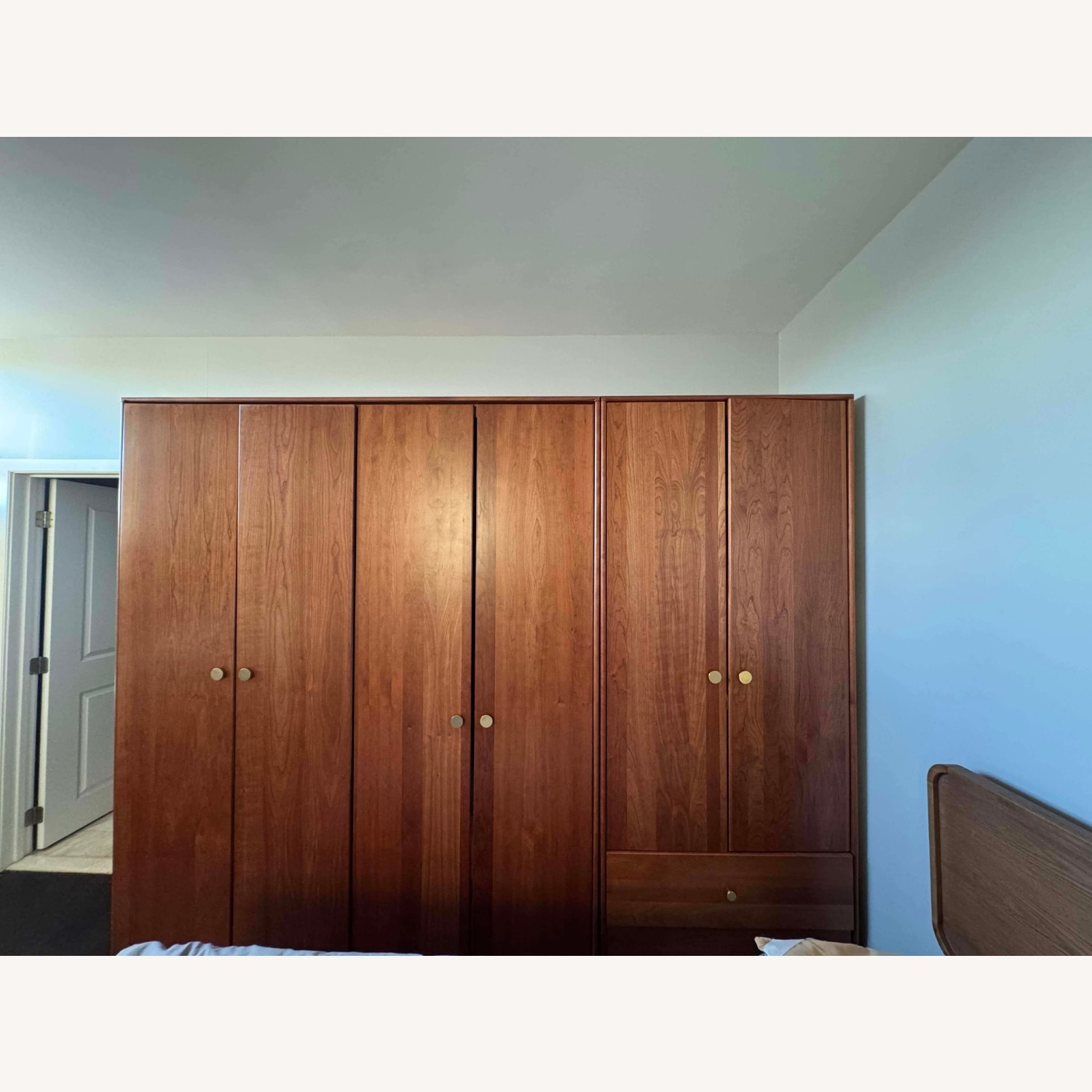 Premium Solid Cherry Wood Wardrobes - image-2