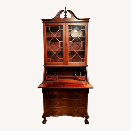 Used Secretary Desk/Hutch Ball-claw Feet for sale on AptDeco