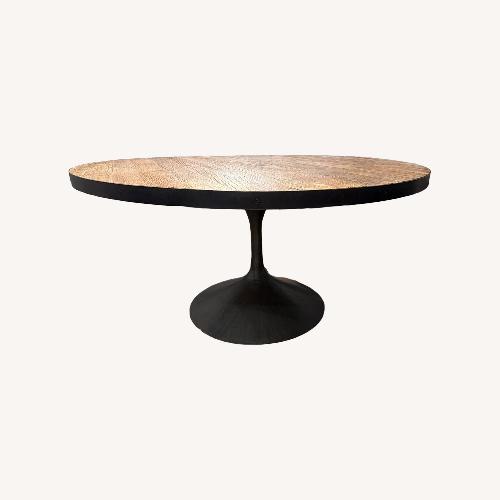 Used Restoration Hardware Natural Wood Dining Table for sale on AptDeco