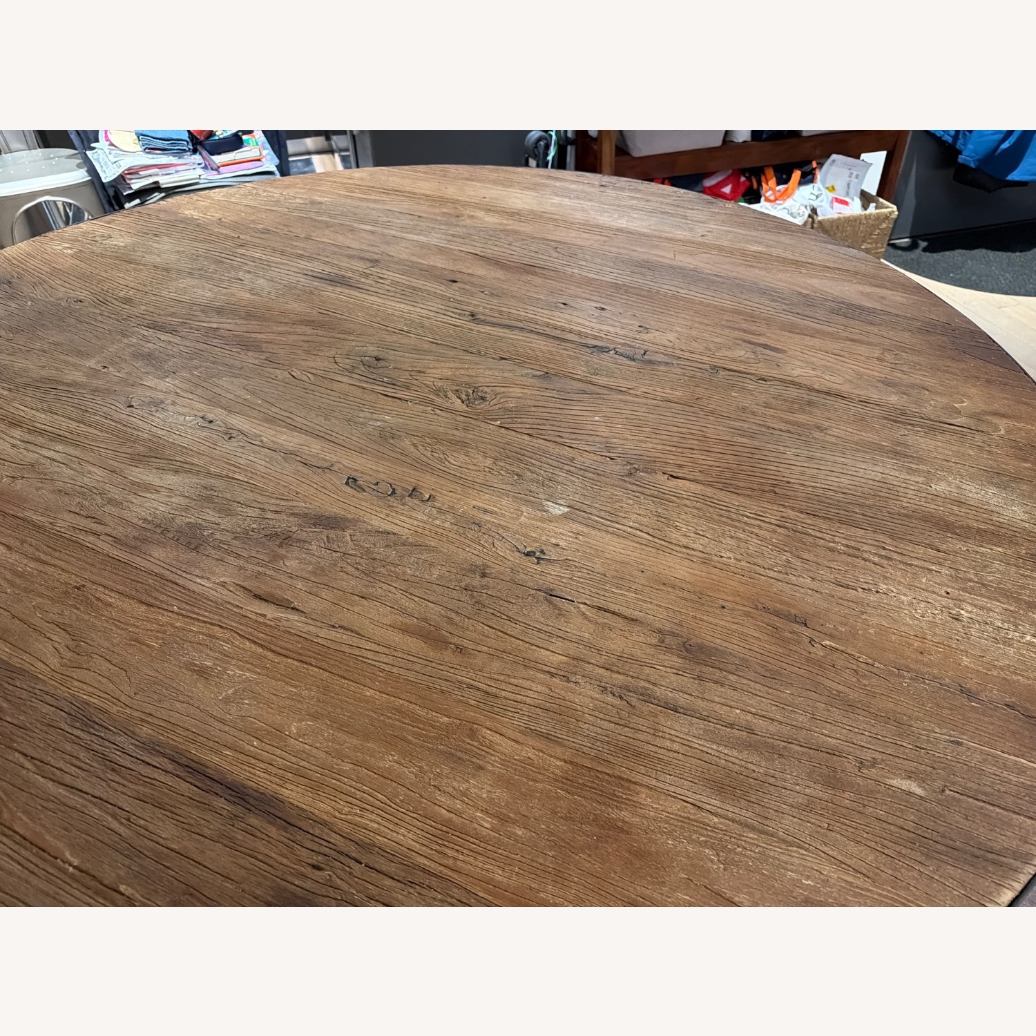 Restoration Hardware Natural Wood Dining Table - image-3