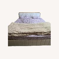 Amazon White Metal King Bed