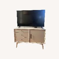 West Elm White Media Storage