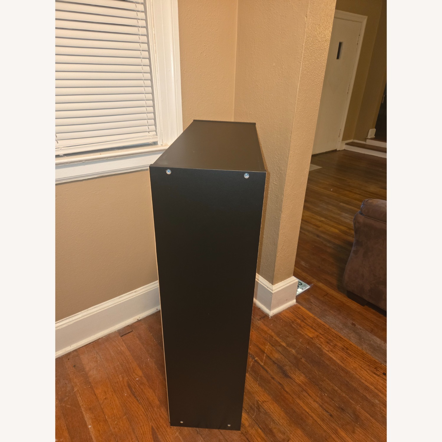 Black Wood Bookcase - image-3