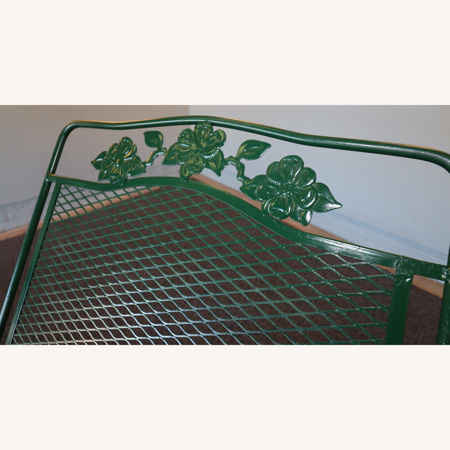 Russell Woodard Wrought Iron Chaise Loungers - image-5