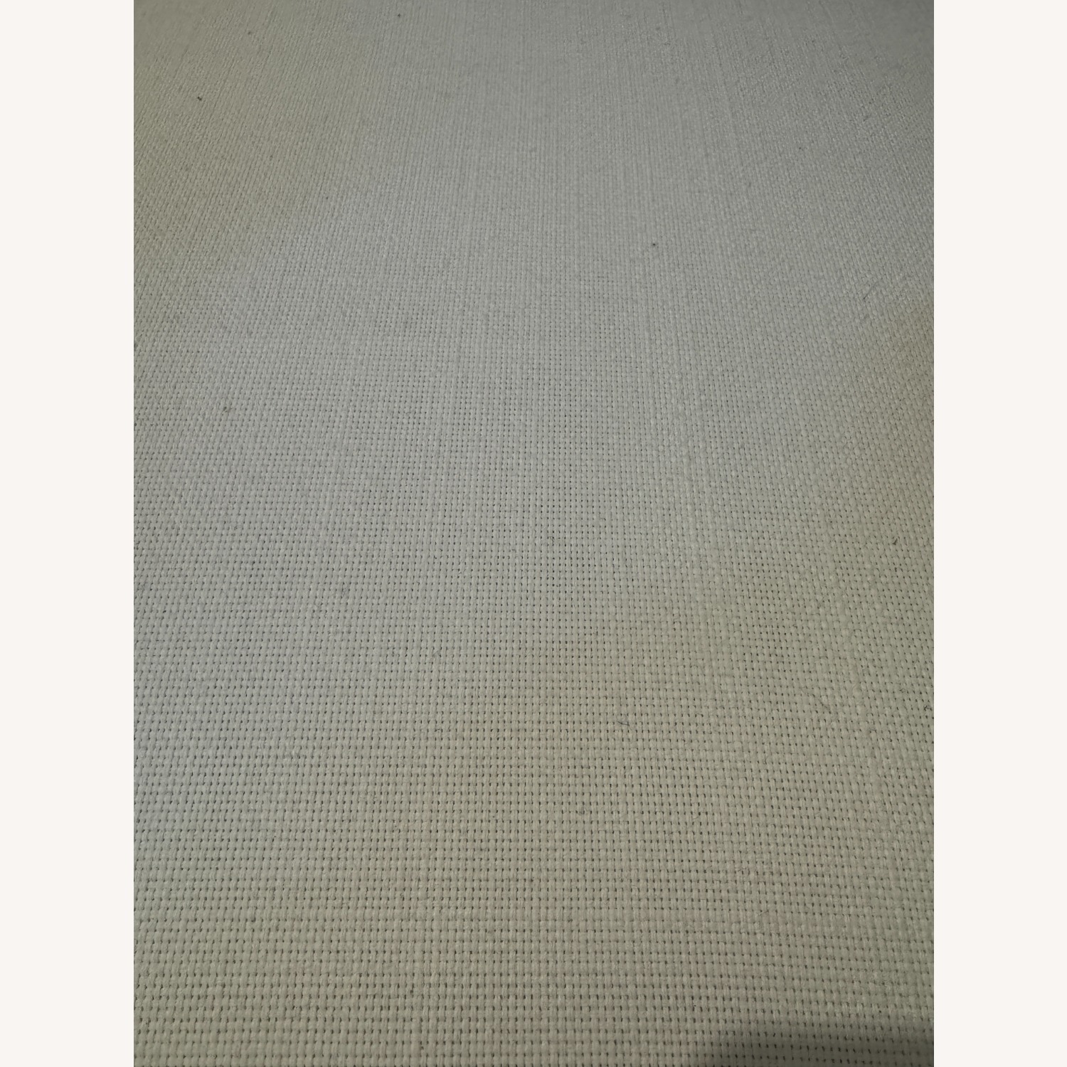 Restoration Hardware Belgian White Fabric 3+ Seater Sofa - image-9