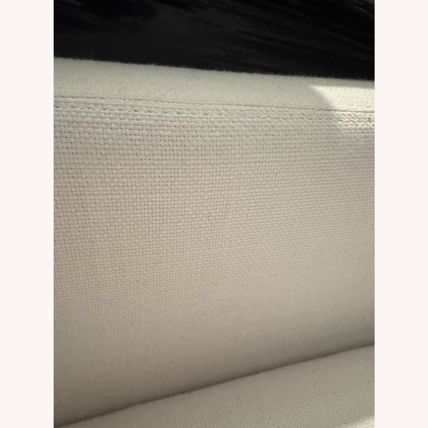 Restoration Hardware Belgian White Fabric 3+ Seater Sofa - image-8