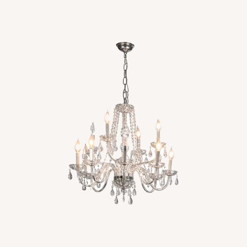 Used Vintage/Antique Transparent Ceiling Lamp for sale on AptDeco