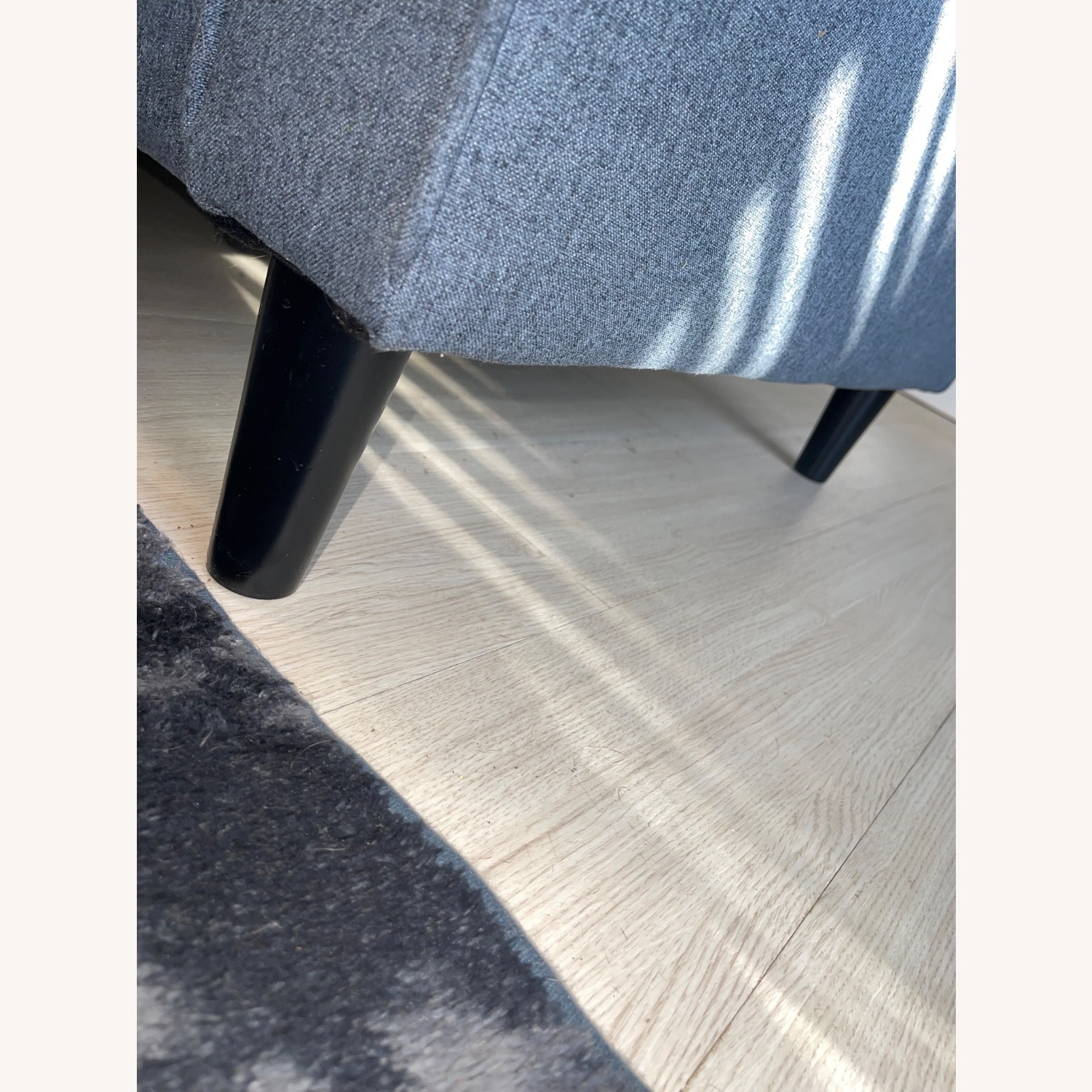 Amazon Dark Gray Linen 3+ Seater Sofa - image-8