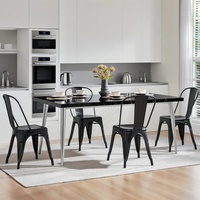 Wayfair Stackable Metal Dining Chairs 