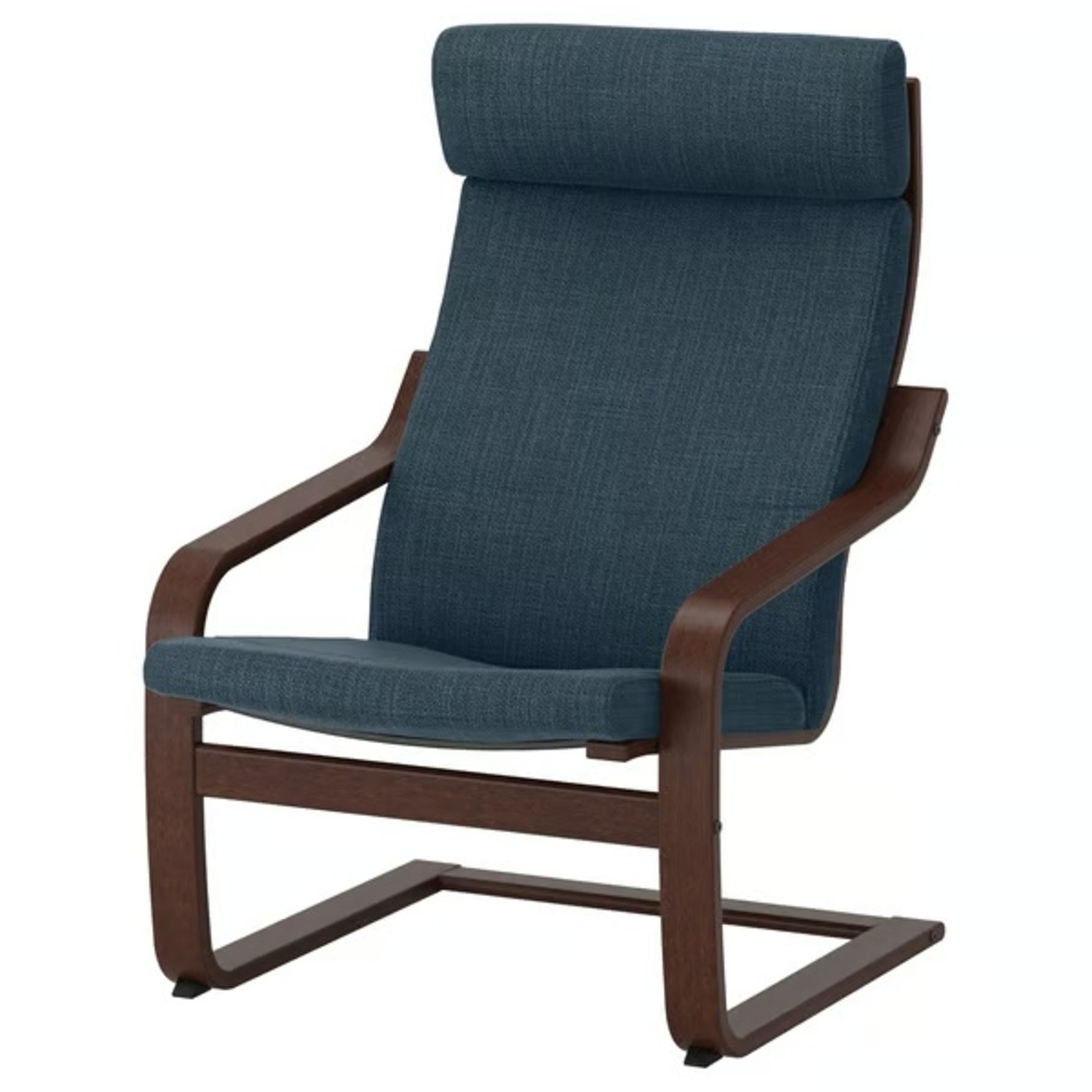 IKEA Poäng Dark Blue Armchair - image-0