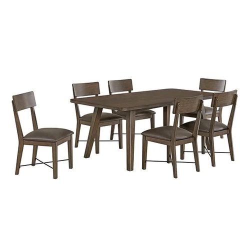 Used Metro 7 Piece Dining Set With 4 Chairs  for sale on AptDeco