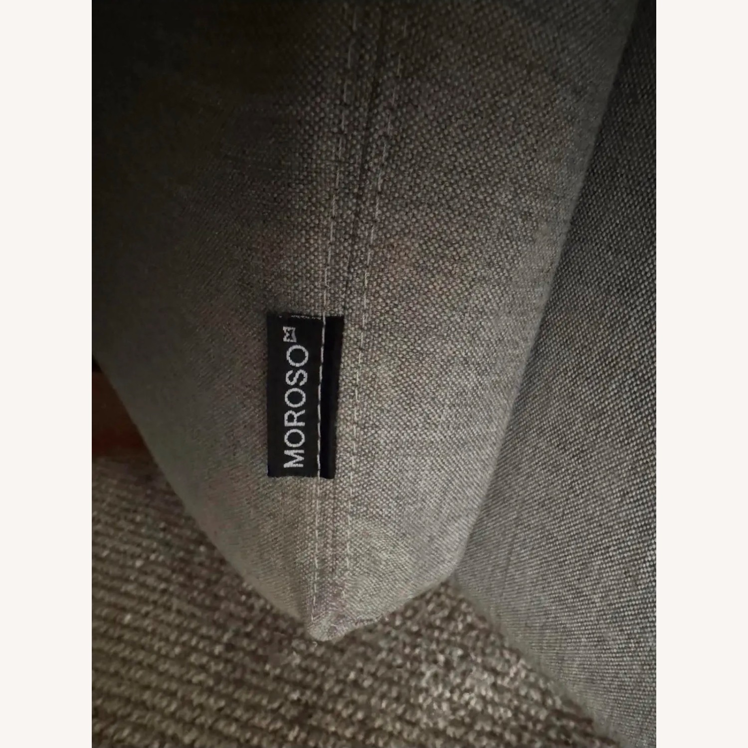 Moroso Lowland Sofa Light Gray Fabric  - image-3