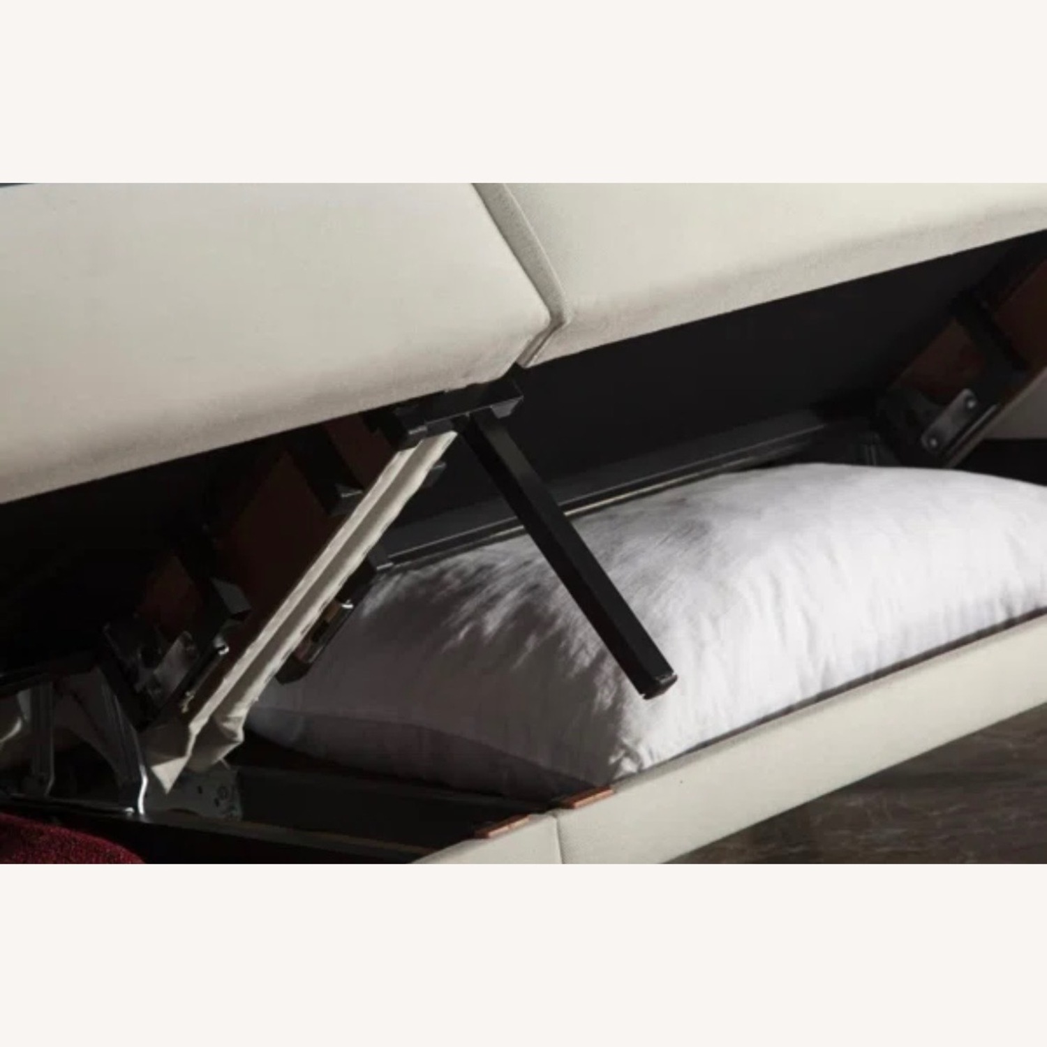 Wayfair White Fabric 3+ Seater Sofa - image-5