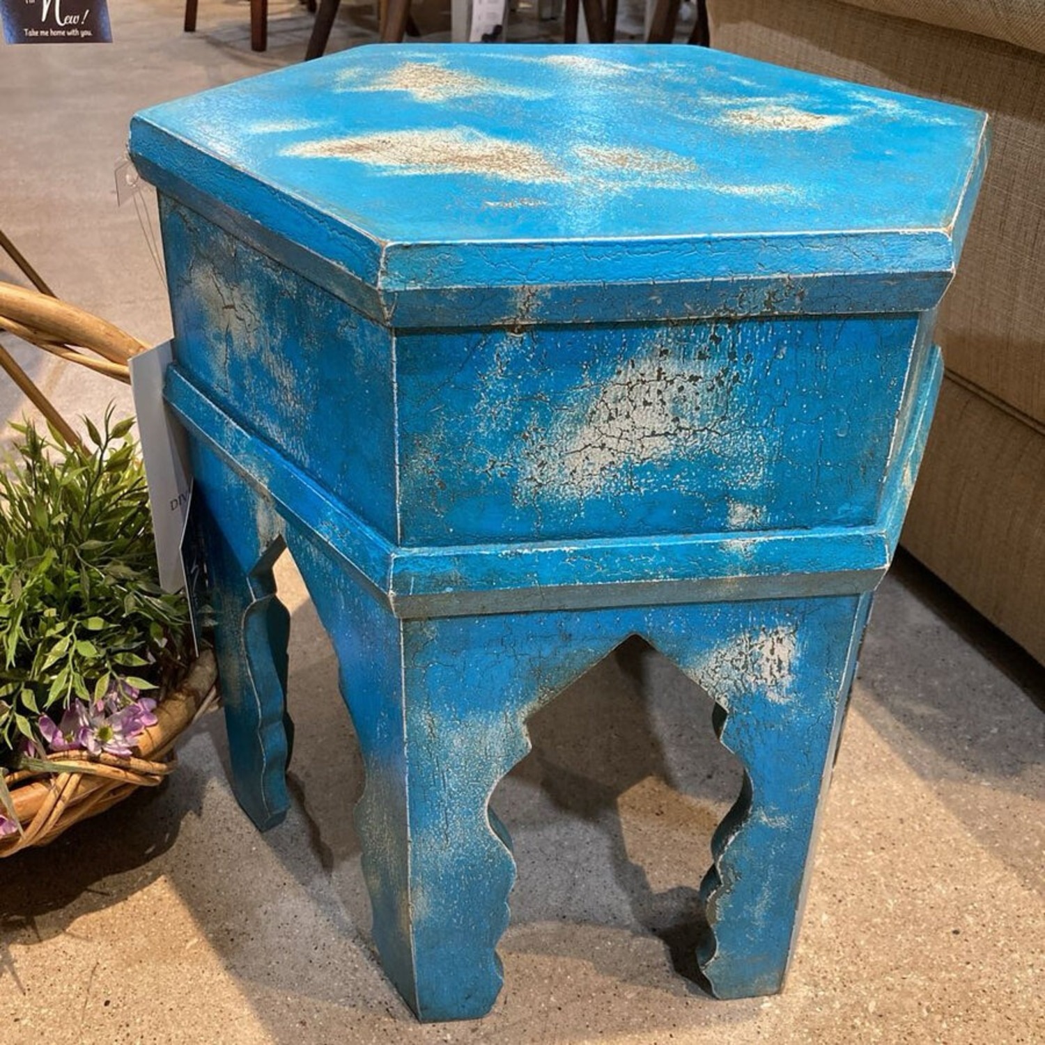 Tangiers Solid Wood Bunching Side Table - image-2