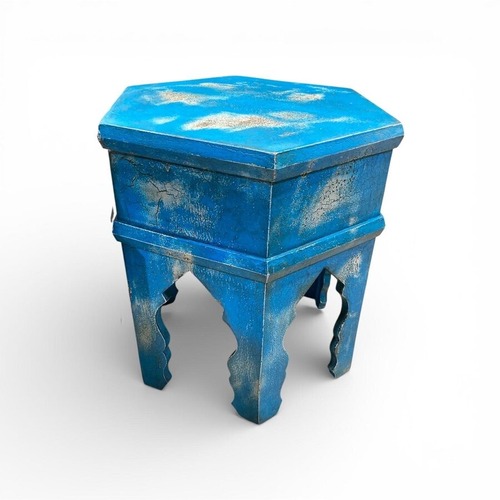 Used Tangiers Solid Wood Bunching Side Table for sale on AptDeco