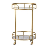 Wayfair Gold Kinley Bar Cart by Everly Quinn