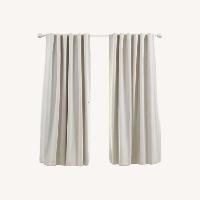 Lauren Ralph Lauren Light Gray Blackout Curtains