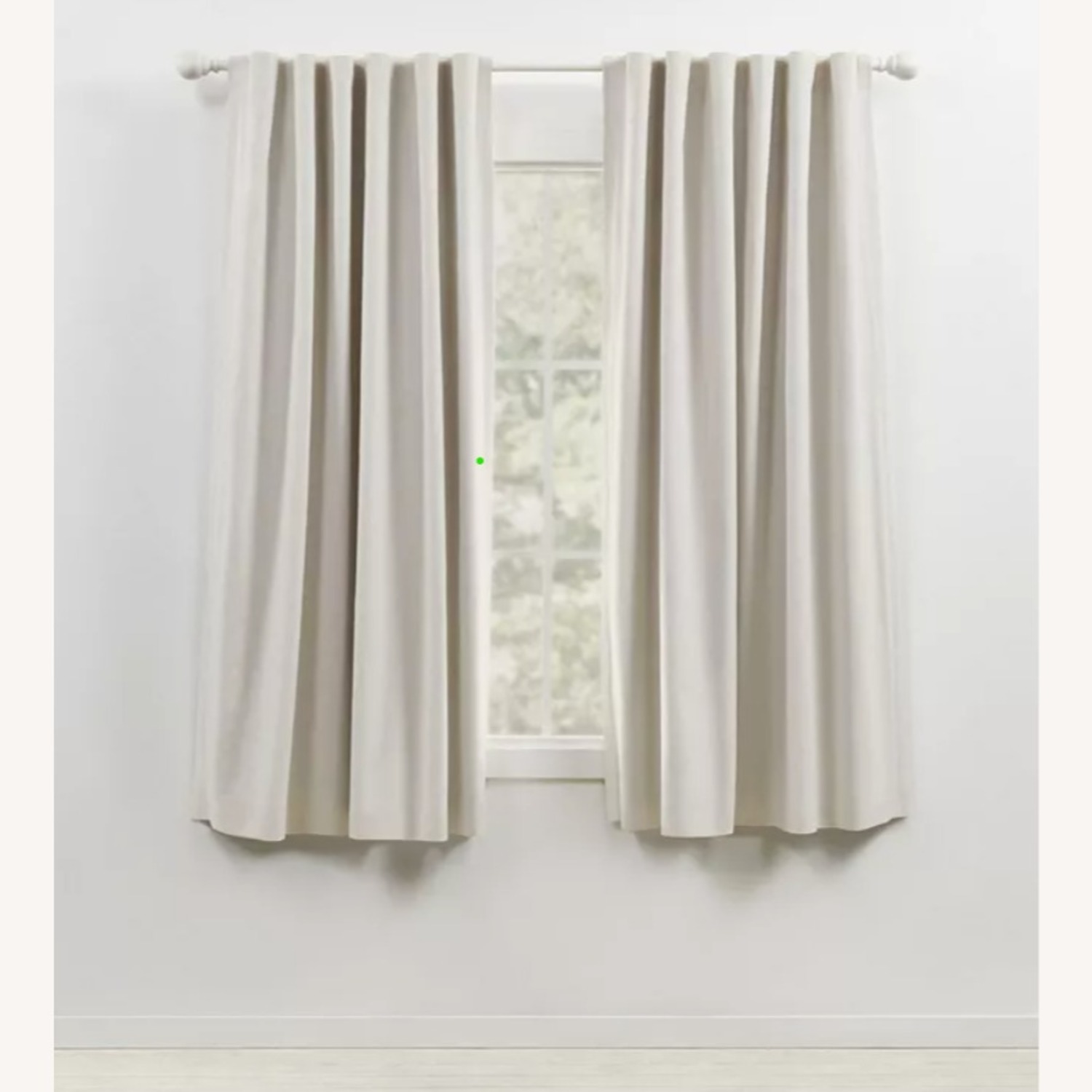 Lauren Ralph Lauren Light Gray Blackout Curtains - image-1