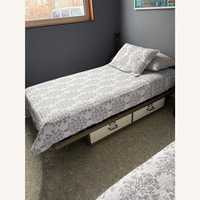 Pottery Barn Metal Twin Bed