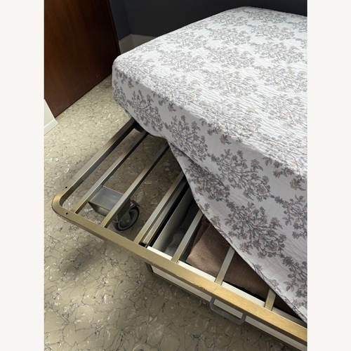 Used Pottery Barn Metal Twin Bed for sale on AptDeco