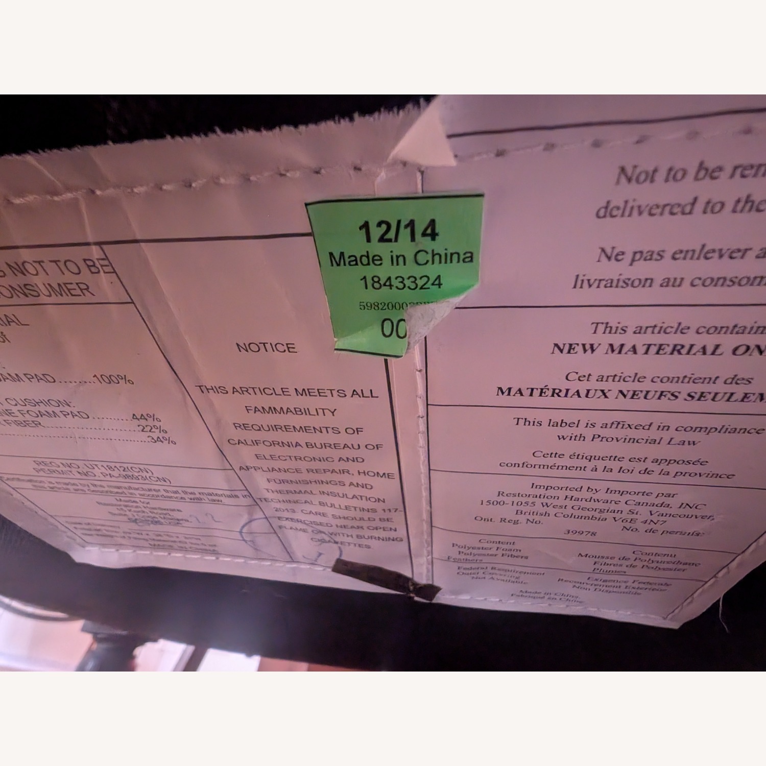 Restoration Hardware Kensington Leather Armchair - image-10