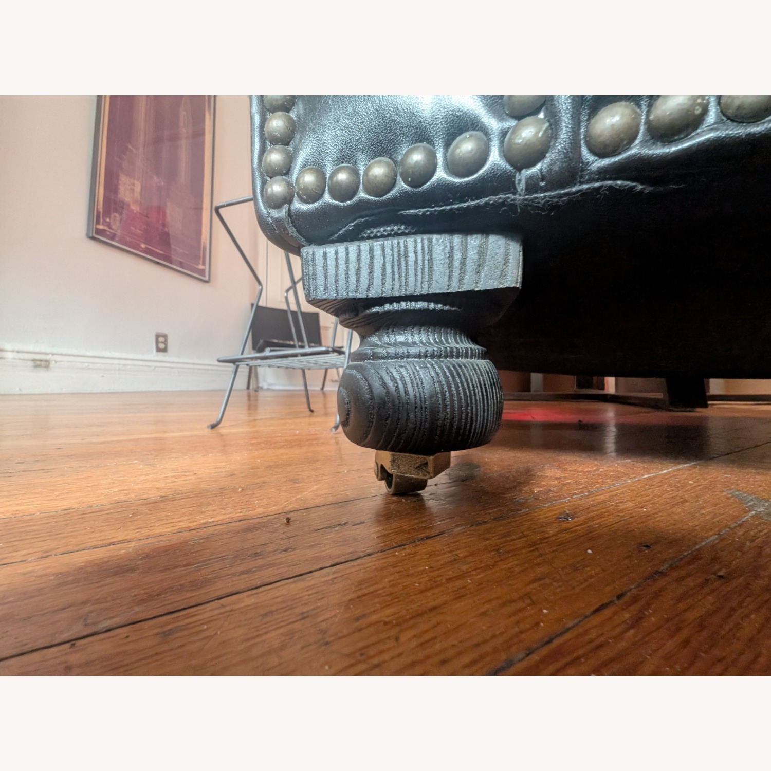 Restoration Hardware Kensington Leather Armchair - image-9