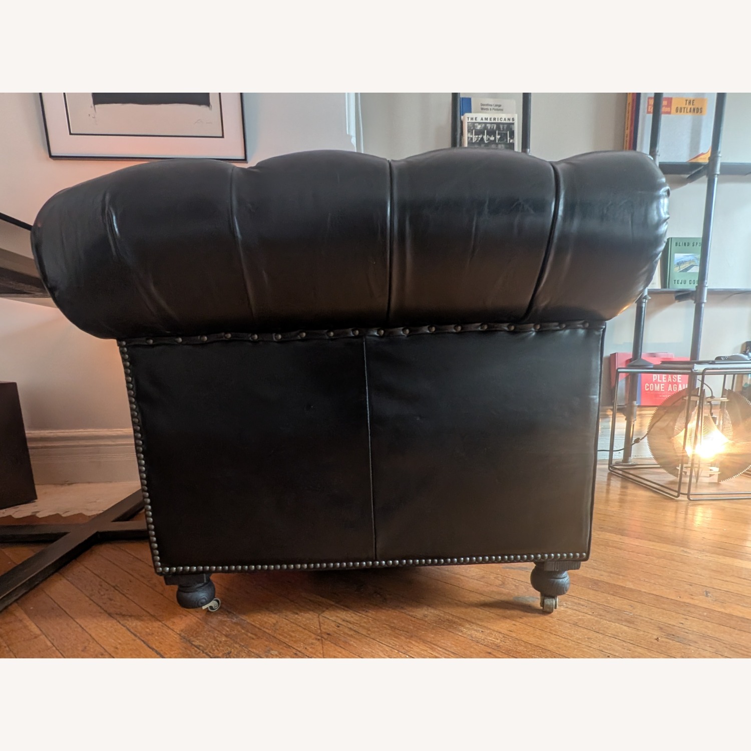 Restoration Hardware Kensington Leather Armchair - image-3