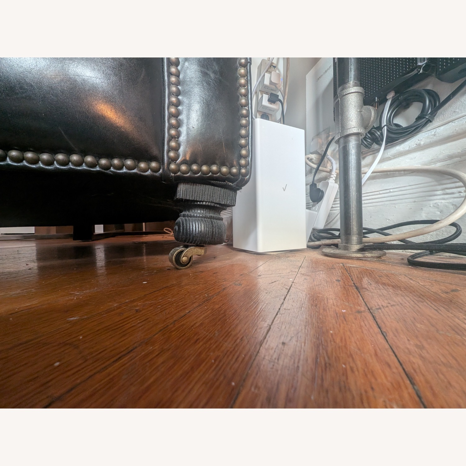 Restoration Hardware Kensington Leather Armchair - image-8