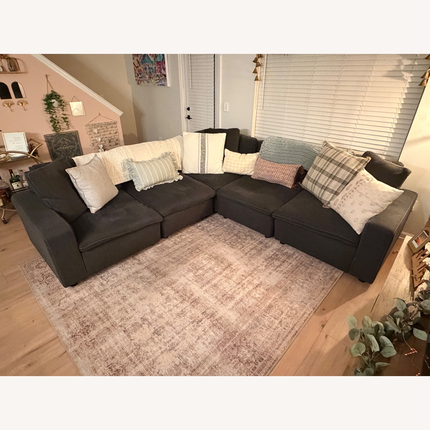 Savesto Signature Design by Ashley Ivory 5-Piece Sectional - image-1