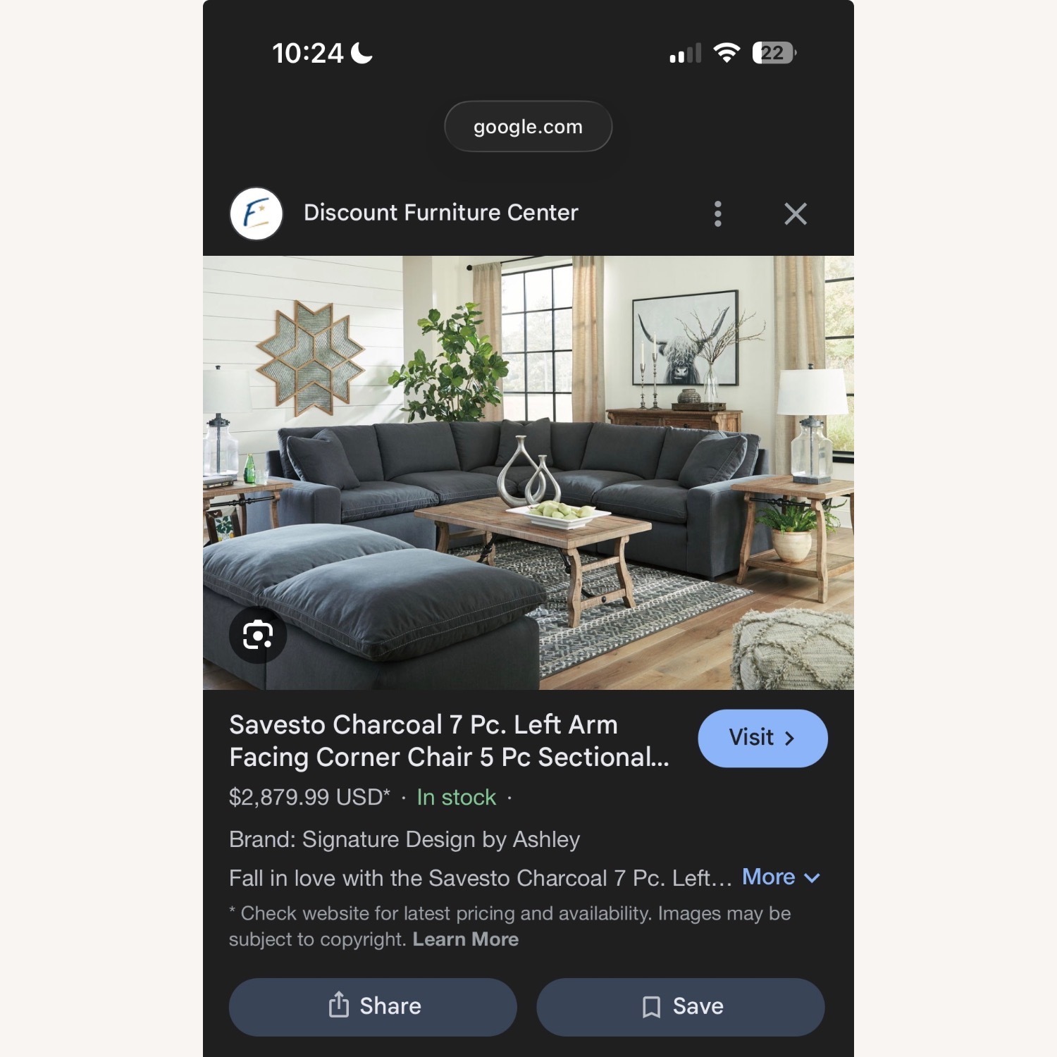 Savesto Signature Design by Ashley Ivory 5-Piece Sectional - image-3