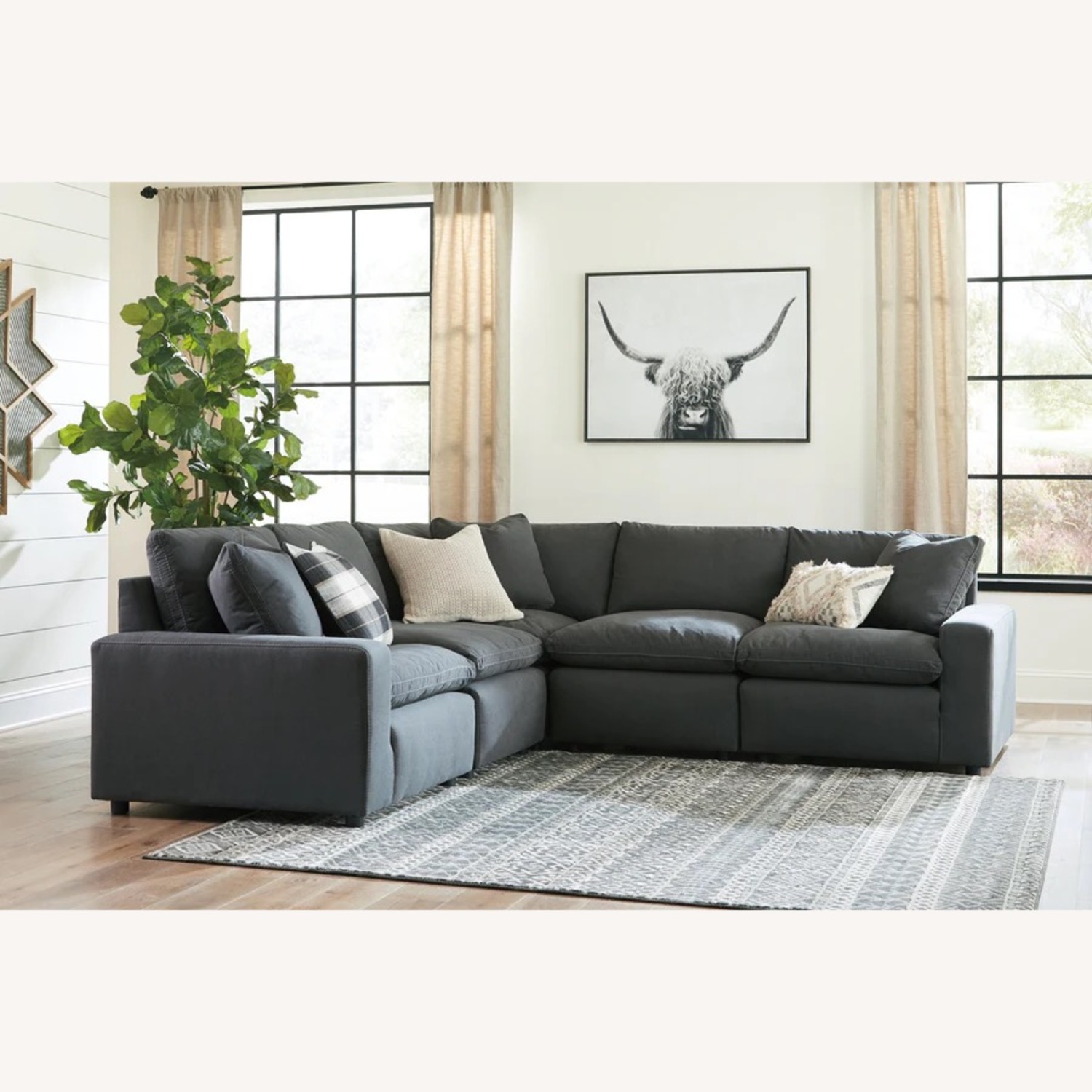 Savesto Signature Design by Ashley Ivory 5-Piece Sectional - image-0